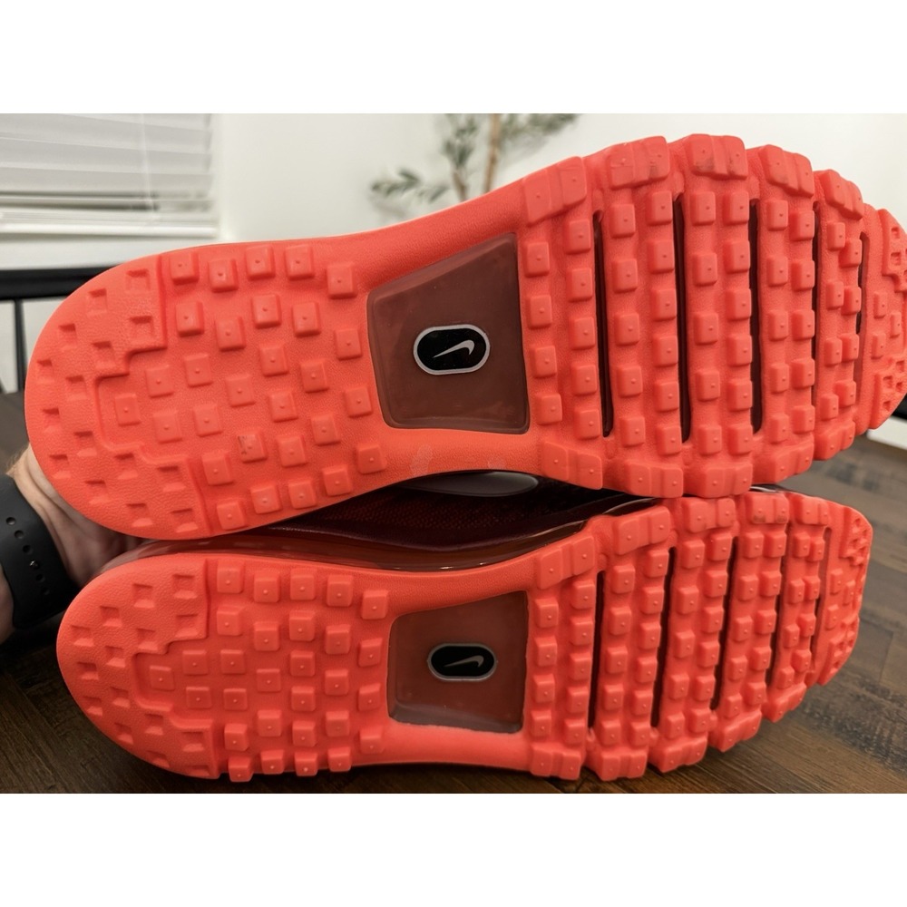 Nike Air Max 2017 Night Maroon White Red Sneakers 849559-601 Men's Size 13 NEW - Picture 7 of 10